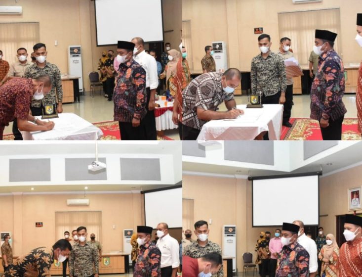  Tandatangani Perjanjian Kinerja, Bupati Sergai: Camat Harus Hadir di Tengah Masyarakat Sebagai Representasi Pemerintahan yang Baik