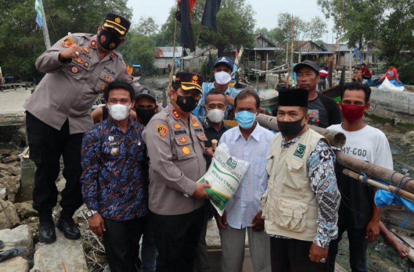 Jumat Barokah, Kapolres Batubara Bersama KSJ Kembali Salurkan Bantuan Sembako