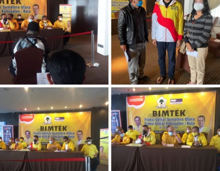  Ketua DPD Partai Golkar Sumut Gelar Bimtek