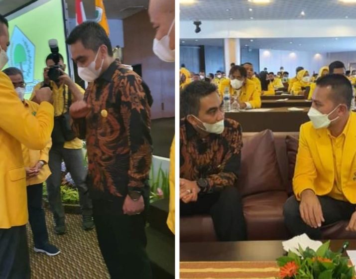  Wakil Bupati Karo Theopilus Ginting Bergabung ke Golkar