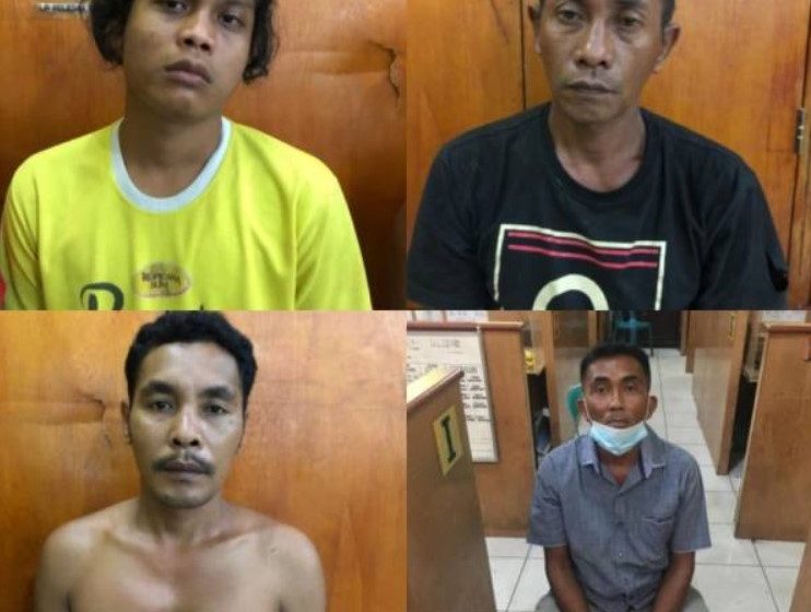  4 Pembunuh Joel Hamdani Ditangkap Polrestabes Medan