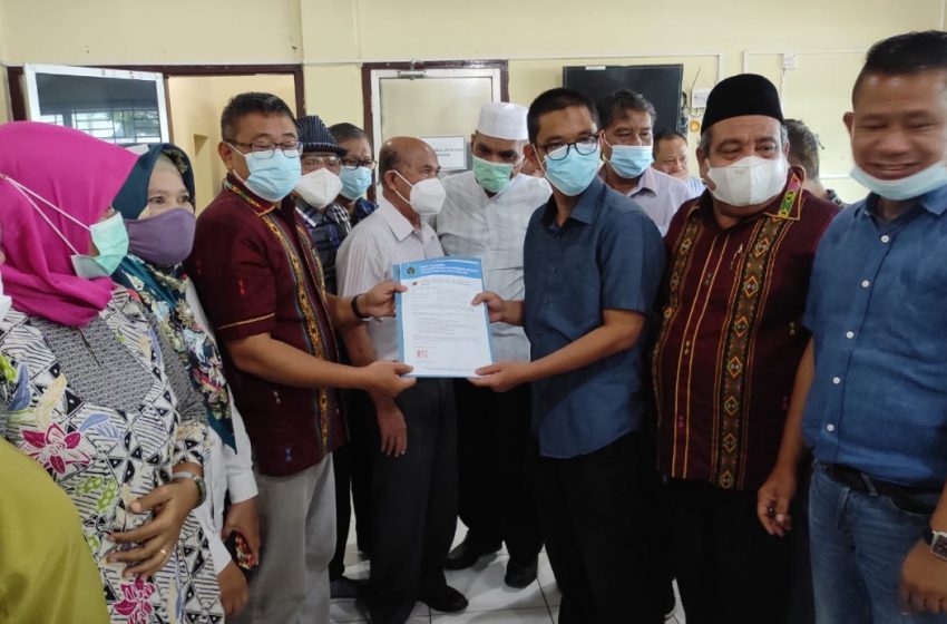  Hermansjah dan Dr Dedi Sahputra Daftar sebagai Calon Ketua dan Dewan Kehormatan PWI Sumut Priode 2020-2025