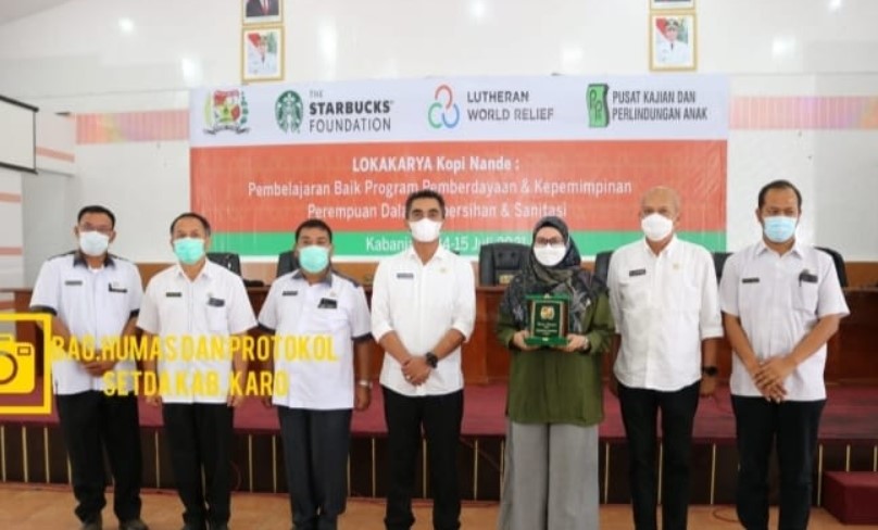  Wakil Bupati Karo Dukung Program PKPA LWR Projects Starbucks Foundation