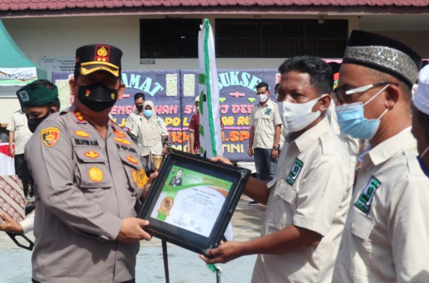  Kapolres Batubara Kukuhkan 56 Kepengurusan KSJ Desa