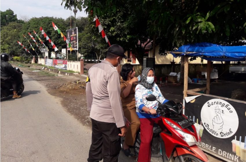  Polsek Kotarih Gelar Kegiatan Rutin Yang Ditingkatkan