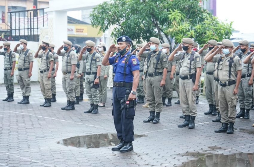  Pimpin Apel, Bupati Asahan Minta Satpol PP Tertibkan Pelanggar Perda Dengan Cara Humanis