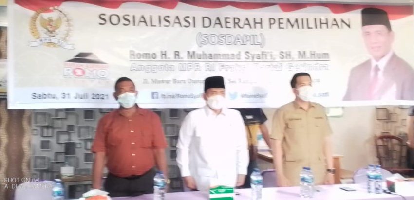 Anggota MPR RI Romo HR Muhammad Syafii Berkunjung Ke Sergai