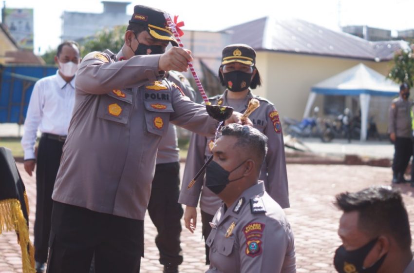 23 Personil Polres Batubara Naik Pangkat di Hari Bhayangkara Ke- 75