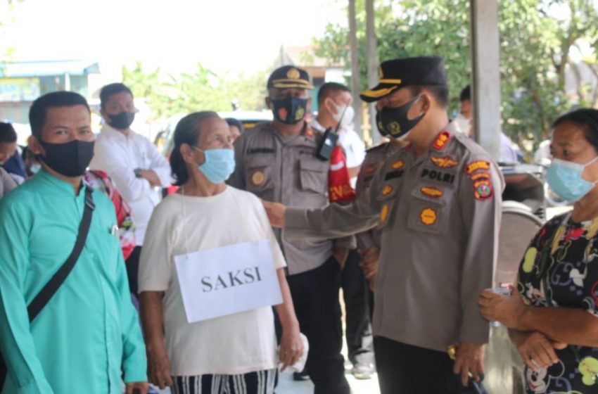  Kapolres Sergai Hadiri Rekonstruksi Pembunuhan Masturi Sianipar, 22 Adegan Diperagakkan Pelaku