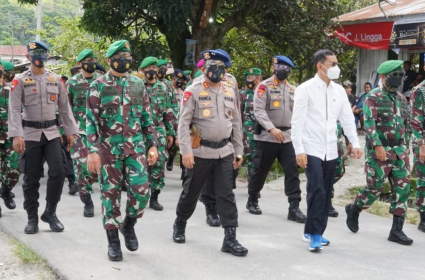 Kapolres Simalungun Dampingi Kapoldasu dan Pangdam I/BB Kunker di Pantai Haranggaol