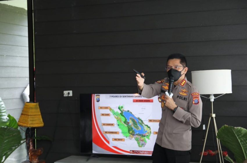  Polda Sumut Siapkan Pengamanan Destinasi Wisata Danau Toba