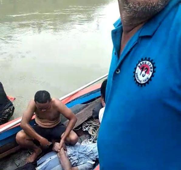 Hari Kedua Pencarian, Kakek Hanyut di Getek Kampung Subur Ditemukan