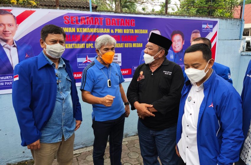  Ketua DPC Partai Demokrat Kota Medan Drs Burhanuddin Sitepu, Pendonor Darah Pahlawan Kemanusiaan