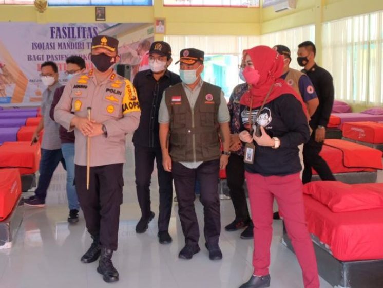  Tinjau Isoter Asrama Haji, Kapolda Riau: Tetap Semangat Ini Tugas Yang Mulia