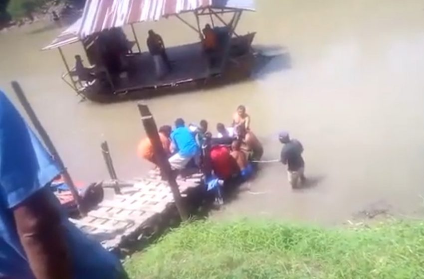 Hendak Naik Getek Penyebrangan Kampung Subur, Cucu Selamat dan Kakek Hanyut di Sungai