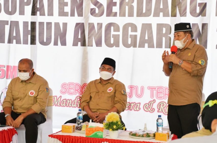  Bupati Sergai Apresiasi dan Dukung Penuh Peningkatan Aspek Agraria