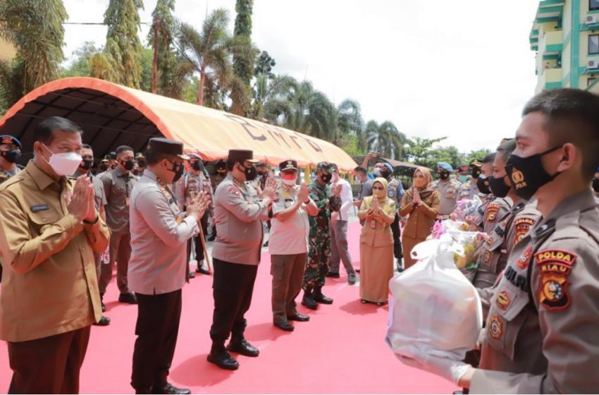 Atensi Penanganan Covid-19, Wakapolri Kunker Ke Riau