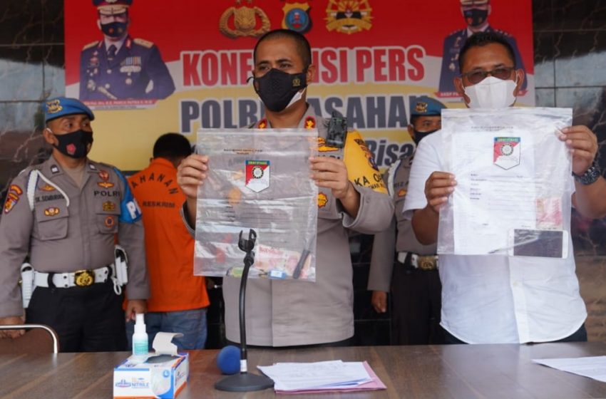  Polres Asahan Ringkus 2 Pelaku Judi Tembak Burung dan Togel