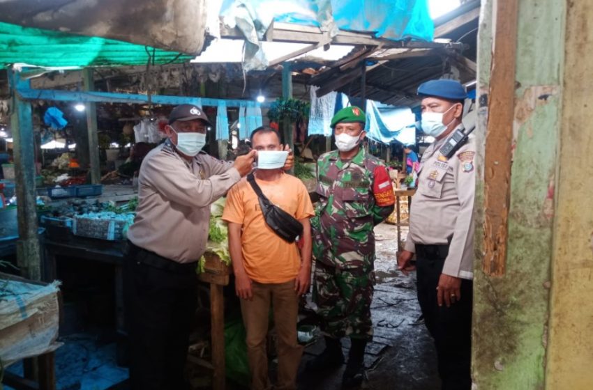  Polsek Tanjung Beringin Giat Posko Pusat Pasar Rakyat Tradisional