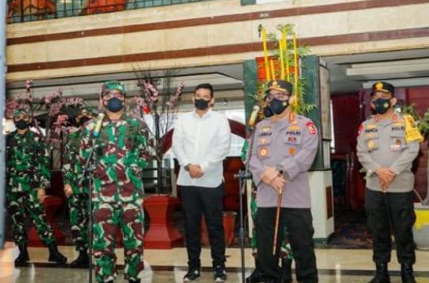 Wali Kota Medan Dampingi Panglima TNI dan Kapolri Berkunjung ke Isoter eks Hotel Soechi