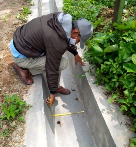 Proyek Parit dan TPT di Huta Sijambe Talun Kondot Dipertanyakan