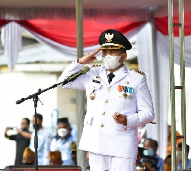  Bupati Batubara Pimpin Upacara Peringatan HUT RI Ke- 76