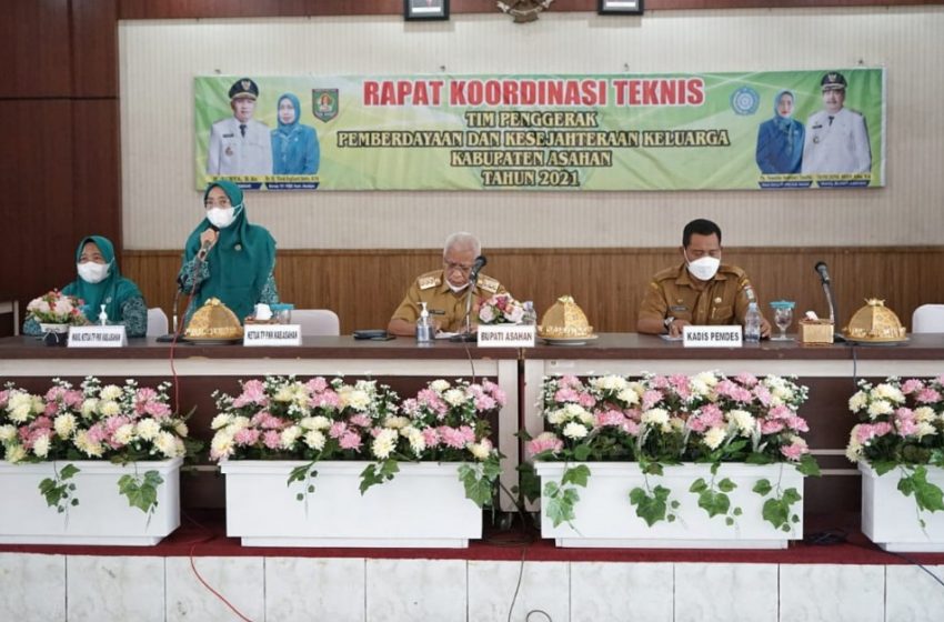  Bupati Asahan: Jadikan Rakornis TP PKK Wadah Aksi Dalam Menjalankan Program