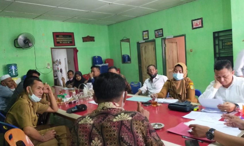  Pengurus Tim Penyelesaian Lahan Kelompok 80 TIR Serdang Bedagai Gelar Rapat