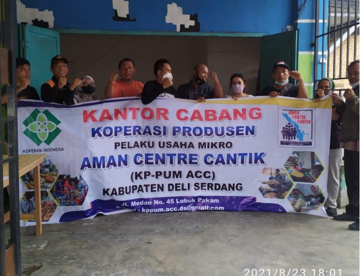  Aman Centre Cantik (KP-PUM ACC) Gelar Rapat Pembentukan Koperasi Produsen Pelaku Usaha Mikro