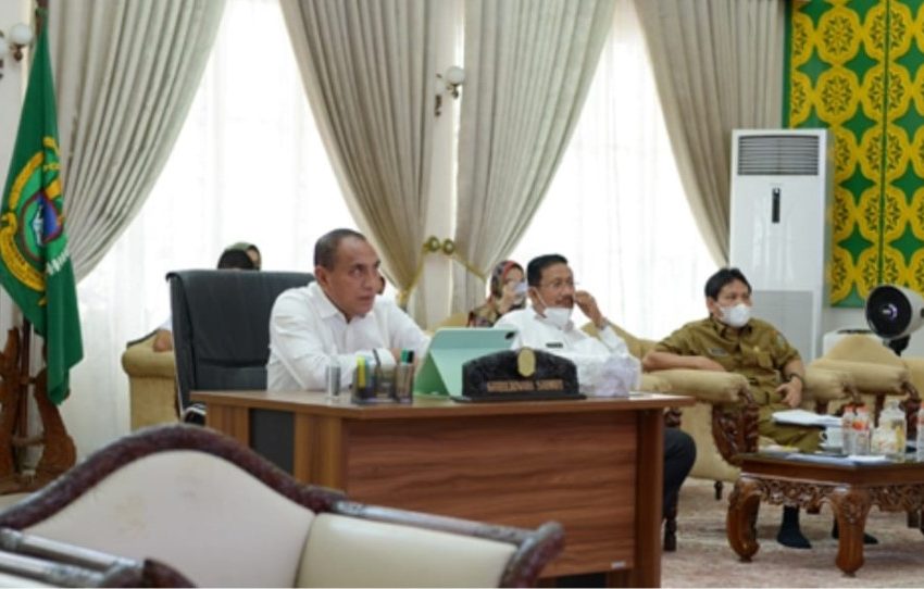  Gubernur Edy Rahmayadi Terbitkan Instruksi Tentang PTM Terbatas di Masa Pandemi Covid-19 di Sumut