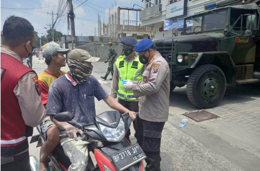 PPKM Level 4 Kota Medan dan Siantar Diperpanjang, Polda Sumut Terus Tingkatkan Operasi Yustisi