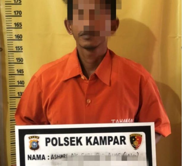  Pelaku KDRT Diamankan Reskrim Polsek Kampar