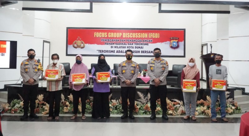  Polres Dumai Gelar FGD Pencegahan Paham Radikalisme dan Terorisme