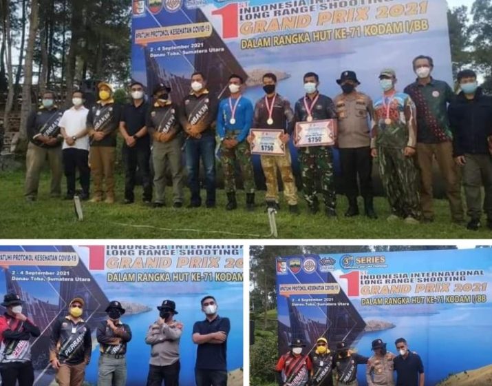  Wabup Karo Hadiri Kejuaraan Menembak Indonesia Long Range Shooting Grand Prix 2021 di Simalungun