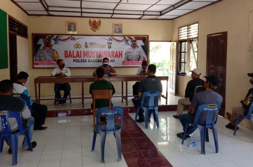  Polsek Bandar Pulau Gelar Sidang Diversi Pelaku Pencurian di Bawah Umur