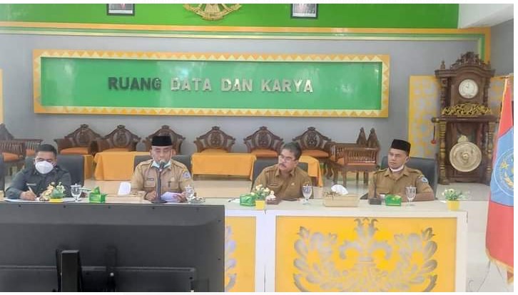 Pemkab Labuhanbatu Gelar Rapat Penyelenggaran Satu Data Indonesia