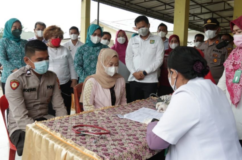  Canangkan Vaksin Buat ibu Hamil di Serdang Bedagai, Wabup: Vaksin Aman Untuk Ibu Hamil