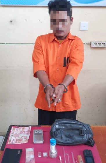  Pengedar Sabu Ditangkap Unit Reskrim Polsek Tapung