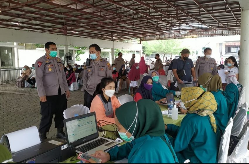  Plt Kabag Sumda Polrestabes Medan Cek Vaksin Pertama di PRSU Medan Helvetia