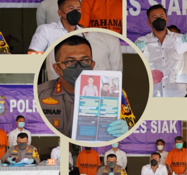  Polres Siak Berhasil Ungkap Pelaku Penipuan Ratusan Juta