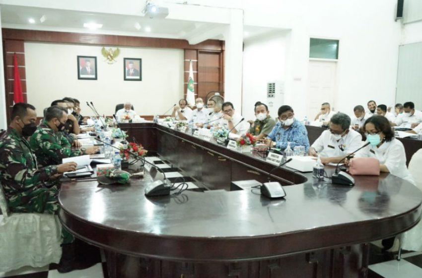 Bupati Asahan Pimpin Rapat Perkembangan Covid-19