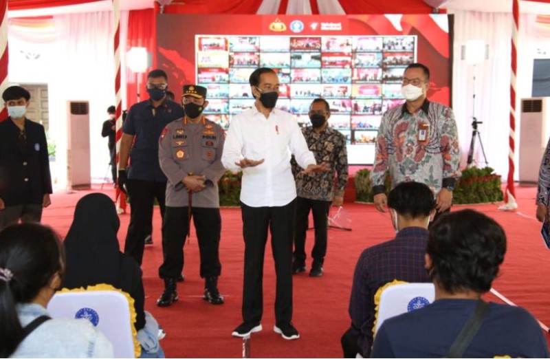  Polri Gandeng BEM dan OKP Gelar Vaksinasi Merdeka se-Indonesia