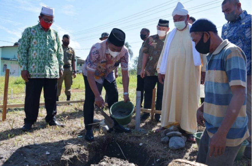  Bupati Sergai Tepati Janji Bantu Pembangunan Rumah Suluk Tarekat Naqsabandiyah