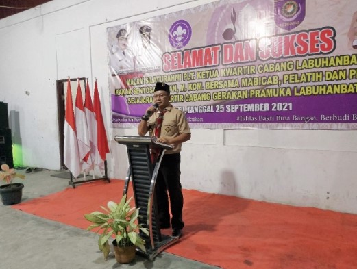  Plt Kadisdik Labuhanbatu Yakin Pramuka Mampu Arahkan Muda/Mudi Jadi Lebih Baik