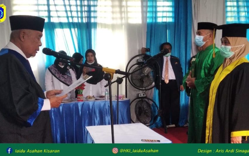 Hj Nilasari Siagian Resmi Dilantik Menjadi Rektor IAIDU Asahan