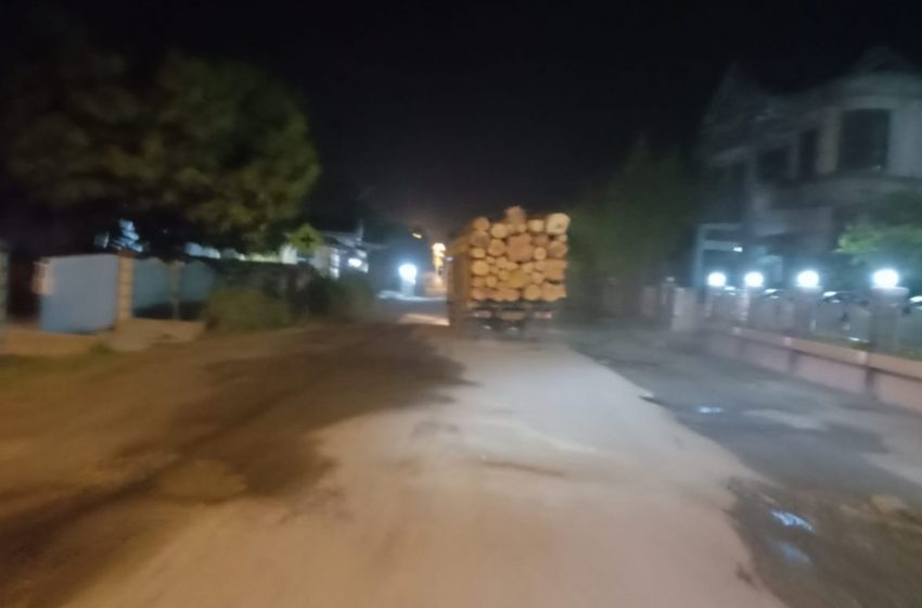 Truk Melebihi Kapasitas Diduga Penyebab Jalan Kota Kisaran Rusak