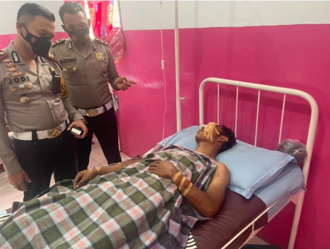  Tabrakan Maut di Desa Rahuning Asahan, 2 Truk Ringsek dan 1 Orang Meninggal Dunia