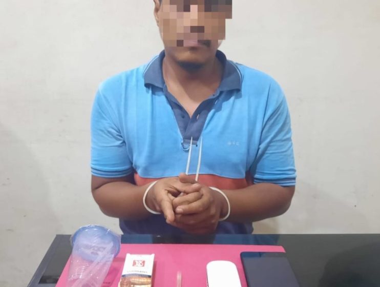  Polres Kampar Tangkap Pengedar Sabu Penyasawan Rumbio