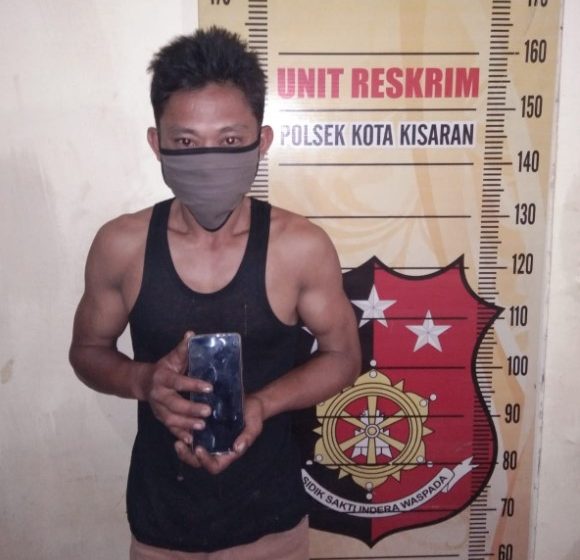  Motornya Kehabisan Bensin, Pencuri Handphone Ketangkul Polsek Kota Kisaran