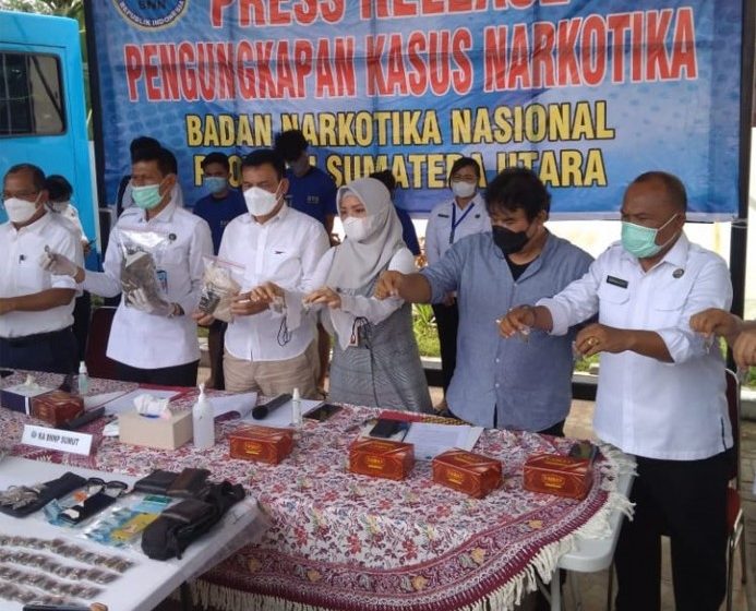  Penggerebekan Narkoba di USU, 31 Orang Direhabilitasi dan 3 Tersangka Ditahan BNN